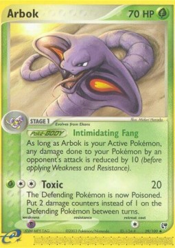Arbok EX Sandstorm #29