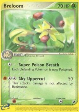 Breloom EX Sandstorm #33