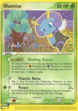 Illumise EX Sandstorm #38