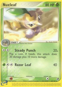 Nuzleaf EX Sandstorm #48