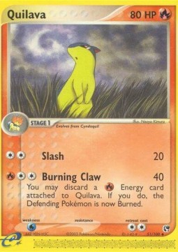 Quilava EX Sandstorm #51