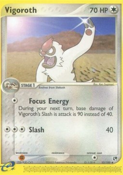 Vigoroth EX Sandstorm #52
