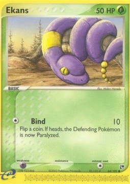 Ekans EX Sandstorm #64