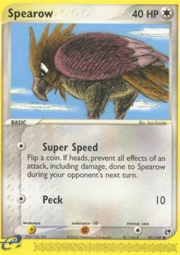 Spearow EX Sandstorm #81