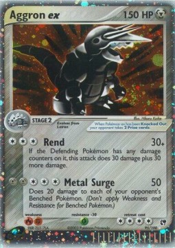 Aggron ex EX Sandstorm #95