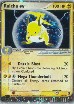 Raichu ex EX Sandstorm #98