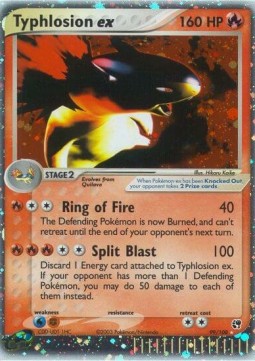 Typhlosion ex EX Sandstorm #99