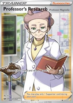 Professor's Research - Professor Magnolia Sword & Shield #201