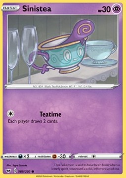 Sinistea Sword & Shield #89