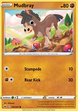 Mudbray Sword & Shield #105
