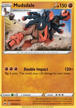 Mudsdale Sword & Shield #106