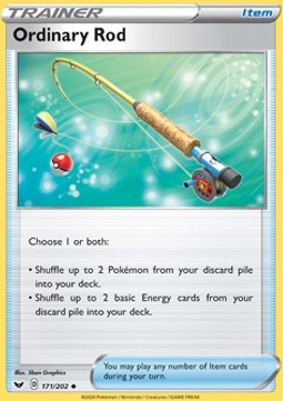 Ordinary Rod Sword & Shield #171
