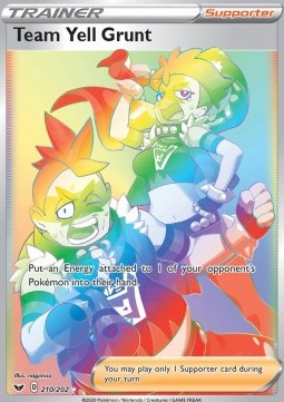 Team Yell Grunt Sword & Shield #210