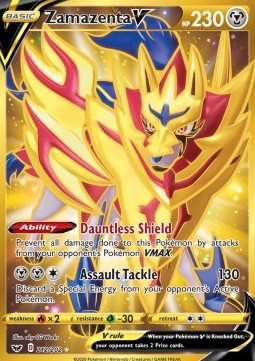 Zamazenta V Sword & Shield #212