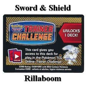 Online Code Card (Theme Deck) Sword & Shield #