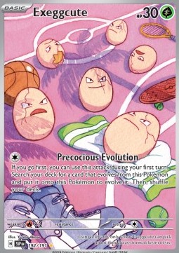 Exeggcute Surging Sparks #192/191
