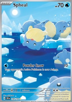 Spheal Surging Sparks #199/191