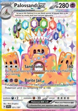 Palossand ex Surging Sparks #221/191