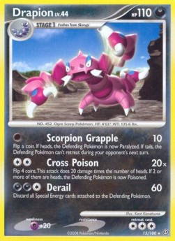 Drapion Lv.44 Stormfront #15/100