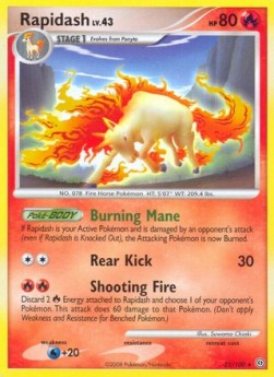 Rapidash Lv.43 Stormfront #22/100
