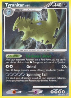 Tyranitar Lv.61 Stormfront #30/100