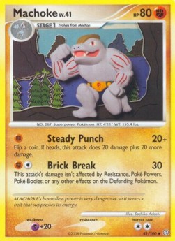 Machoke Lv.41 Stormfront #41/100