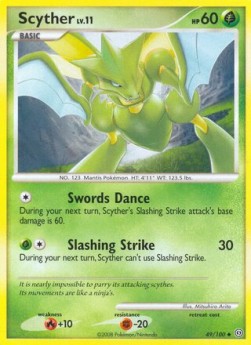 Scyther Lv.11 Stormfront #49/100