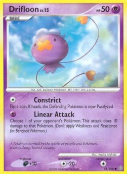 Drifloon Lv.15 Stormfront #58/100