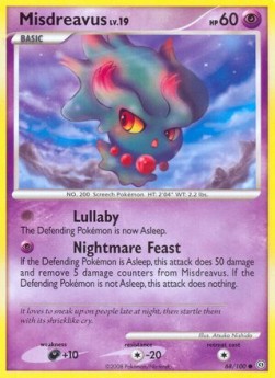 Misdreavus Lv.19 Stormfront #68/100