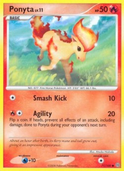 Ponyta Lv.11 Stormfront #71/100