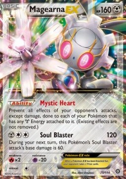 Magearna EX Steam Siege #75/114