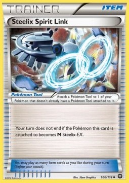 Steelix Spirit Link Steam Siege #106/114