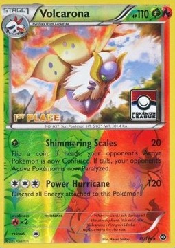 Volcarona Steam Siege #15/114