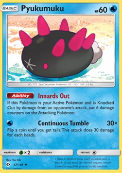 Pyukumuku Sun & Moon #47
