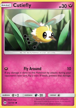 Cutiefly Sun & Moon #92