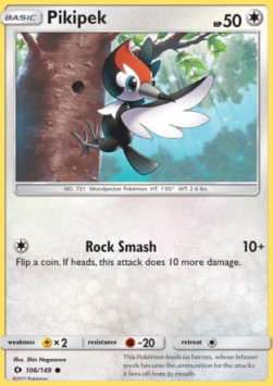 Pikipek Sun & Moon #106