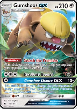 Gumshoos GX Sun & Moon #110