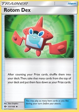 Rotom Dex Sun & Moon #131