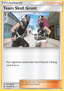 Team Skull Grunt Sun & Moon #133