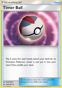 Timer Ball Sun & Moon #134