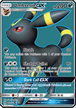 Umbreon GX Sun & Moon #142