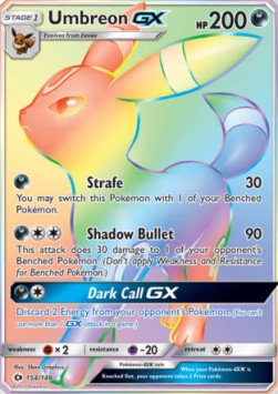 Umbreon GX Sun & Moon #154