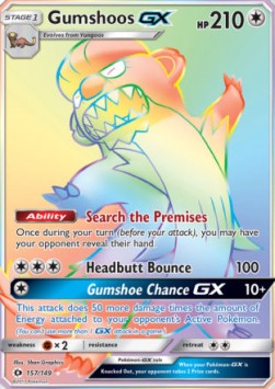 Gumshoos GX Sun & Moon #157