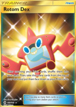 Rotom Dex Sun & Moon #159