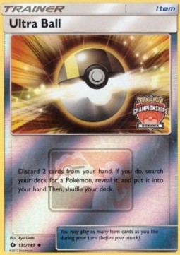 Ultra Ball Sun & Moon #135