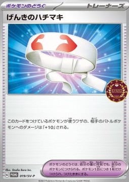Vitality Band Scarlet & Violet Promos #019