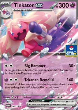 Tinkaton ex Scarlet & Violet Indonesian Promos #030