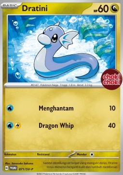 Dratini Scarlet & Violet Indonesian Promos #071