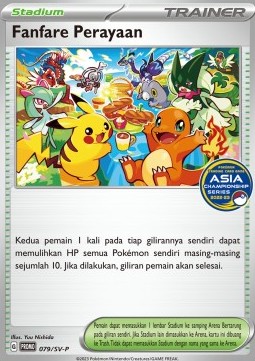 Celebration Fanfare Scarlet & Violet Indonesian Promos #079