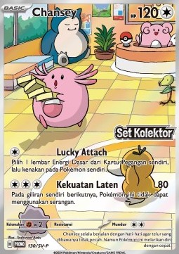 Chansey Scarlet & Violet Indonesian Promos #130